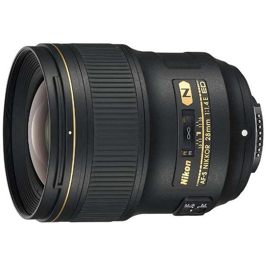 Nikon Camera Lens AF-S NIKKOR 28mm f/1.4E ED NIKKOR Black [Nikon F / Single Focal Length Lens]
