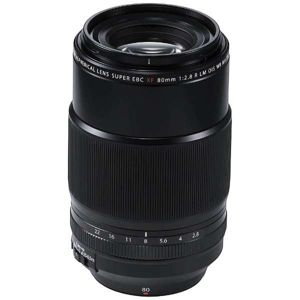 FUJIFILM Camera Lens XF80mmF2.8 R LM OIS WR Macro FUJINON Black [FUJIFILM X / Single Focus Lens]