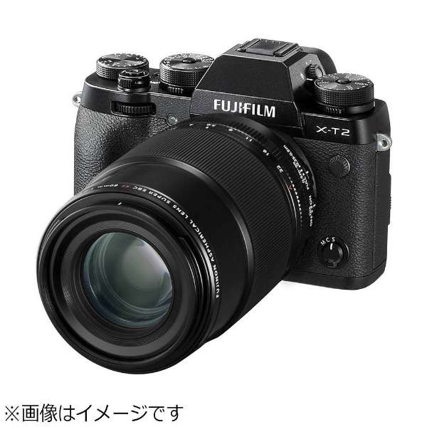 FUJIFILM Kameraobjektiv XF80mmF2.8 R LM OIS WR Macro FUJINON Schwarz [FUJIFILM X / Einzelfokusobjektiv]