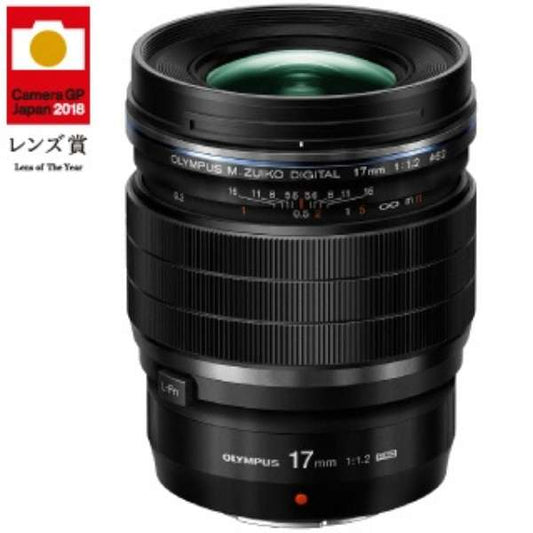 OLYMPUS Camera Lens ED 17mm F1.2 PRO M.ZUIKO DIGITAL Black [Micro Four Thirds / Single Focal Length Lens]