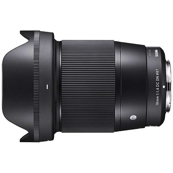 SIGMA Camera Lens 16mm F1.4 DC DN Contemporary Black [Micro Four Thirds / Single Focal Length Lens]