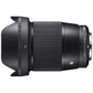 SIGMA Camera Lens 16mm F1.4 DC DN Contemporary for APS-C Black [Sony E / Single Focal Length Lens]