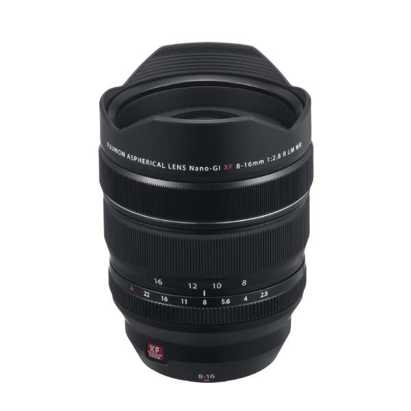 Objetivo para cámara FUJIFILM XF8-16 mm F2.8 R LM WR FUJINON negro [Objetivo FUJIFILM X/zoom]