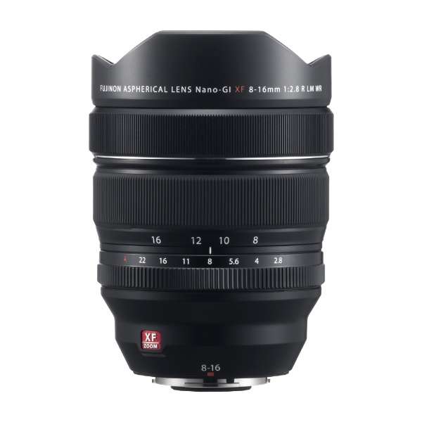 FUJIFILM Camera Lens XF8-16mmF2.8 R LM WR FUJINON Black [FUJIFILM X / zoom lens]