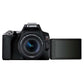 CANON EOS Kiss X10 Digital SLR Camera Black EOSKISSX10BKWKIT [zoom lens + zoom lens]