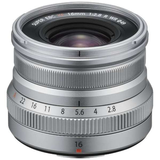 FUJIFILM Camera Lens XF16mmF2.8 R WR FUJINON Silver [FUJIFILM X / Single Focal Length Lens]