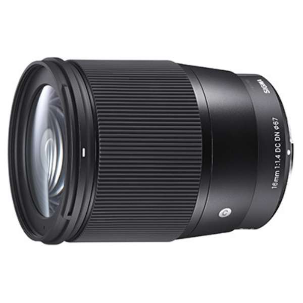SIGMA Camera Lens 16mm F1.4 DC DN Contemporary [Canon EF-M mount] [Canon EF-M / Single Focal Length Lens]