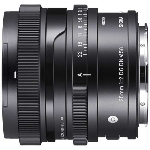 SIGMA Camera Lens 35mm F2 DG DN Contemporary [L-mount] [Leica L /Single Focal Length Lens]