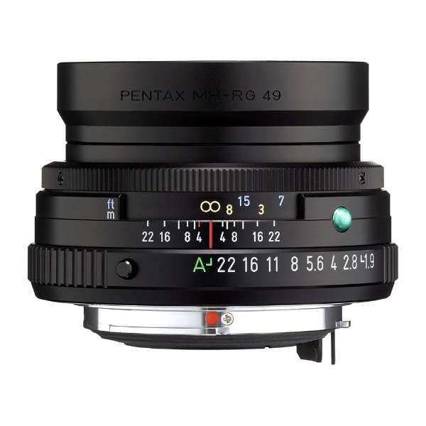 Ricoh Camera Lens HD PENTAX-FA 43mmF1.9 Limited Black [PENTAX K / Single Focal Length Lens]