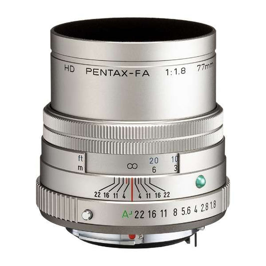 Ricoh Camera Lens HD PENTAX-FA 77mmF1.8 Limited Silver [PENTAX K /Single Focal Length Lens]