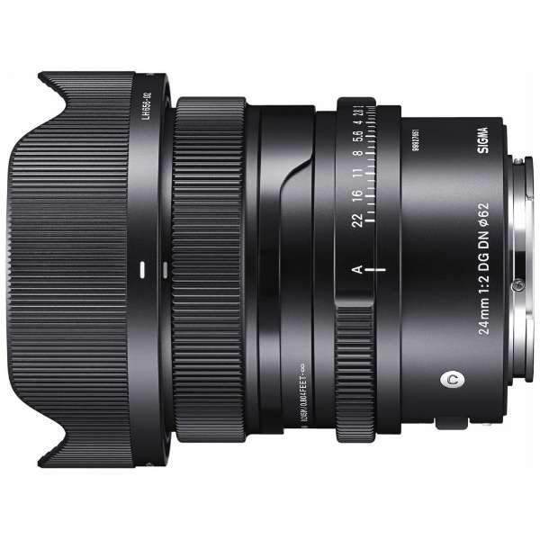 SIGMA Camera Lens 24mm F2 DG DN Contemporary [Sony E /Single Focal Length Lens]