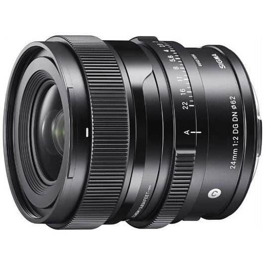SIGMA Camera Lens 24mm F2 DG DN Contemporary [Sony E /Single Focal Length Lens]