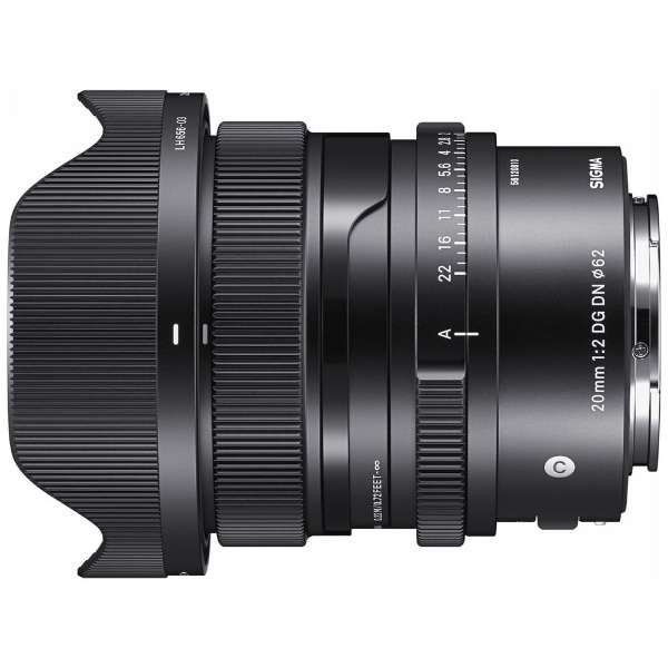 SIGMA Camera Lens 20mm F2 DG DN Contemporary [Sony E /Single Focal Length Lens]