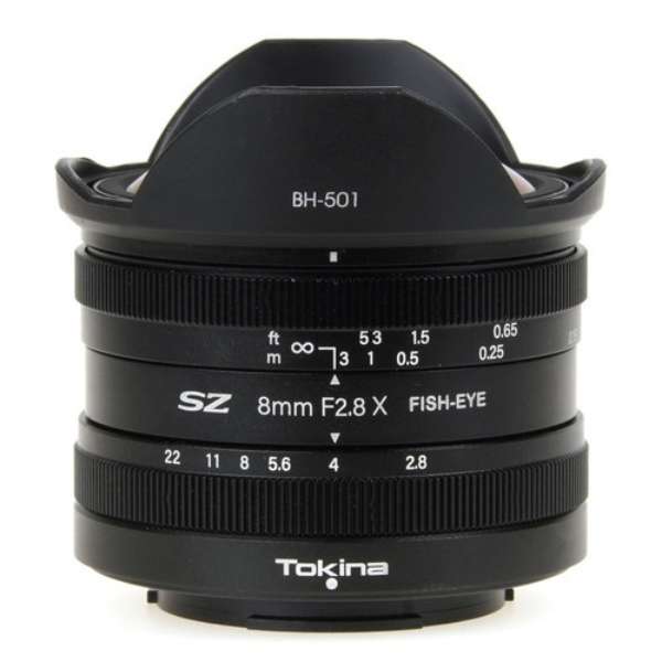 Objetivo KenkoTokina Tokina SZ 8 mm F2.8 con montura MF ojo de pez para FUJIFILM X [FUJIFILM X]