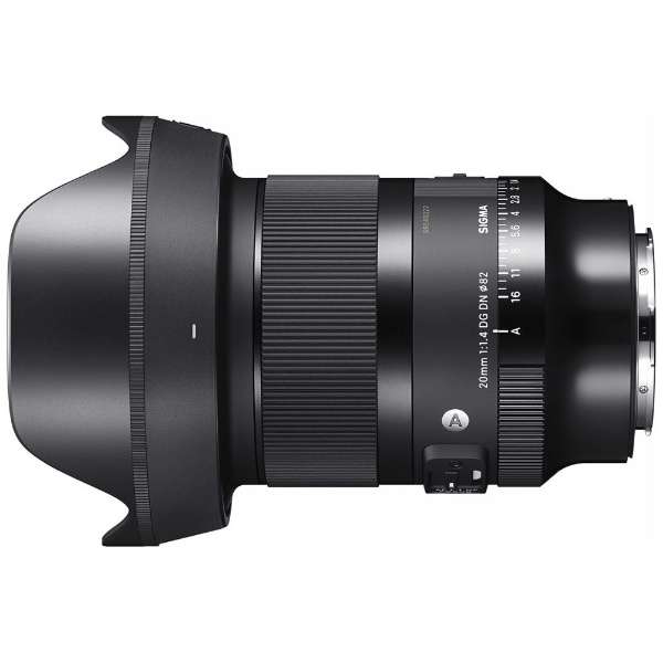 SIGMA Camera Lens 20mm F1.4 DG DN Art [Sony E /Single Focal Length Lens]