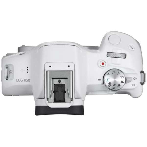 CANON EOS R50 Mirrorless SLR Camera White [single body]