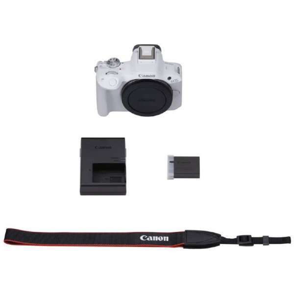 CANON EOS R50 Mirrorless SLR Camera White [single body]