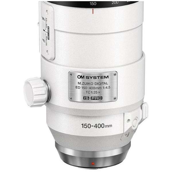 OM SYSTEM Camera Lens M.ZUIKO DIGITAL ED 150-400mm F4.5 TC1.25x IS PRO White [Micro Four Thirds / Zoom Lens]