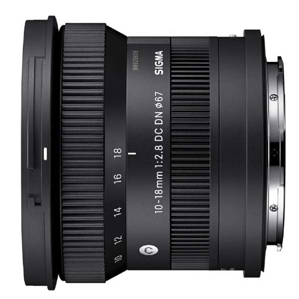 SIGMA Camera Lens AF 10-18mm F/2.8 DC DN (C) [FUJIFILM X / zoom lens]