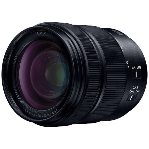 Panasonic Camera Lens LUMIX S 28-200mm F4-7.1 MACRO O.I.S. Black S