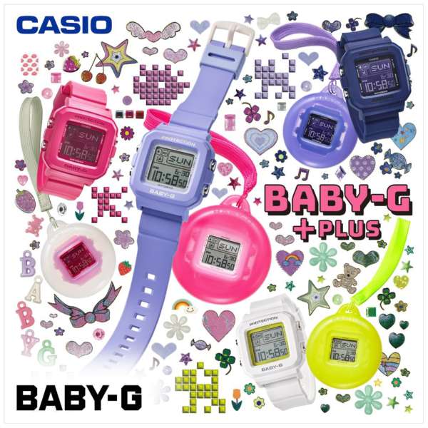 BABY-G＋PLUS - BGD-10 Series - BGD-10K-7JR, Watches, animota