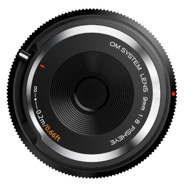 OM SYSTEM Fisheye Body Cap Lens BCL-0980 Black OM SYSTEM [Micro Four Thirds /Single Focal Length Lens]