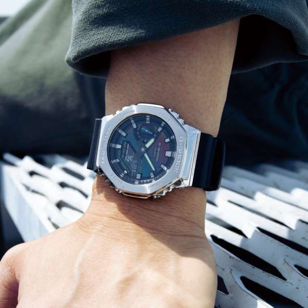 ANALOG-DIGITAL - 2100 Series - GM-2100RW-1AJF, Watches, animota