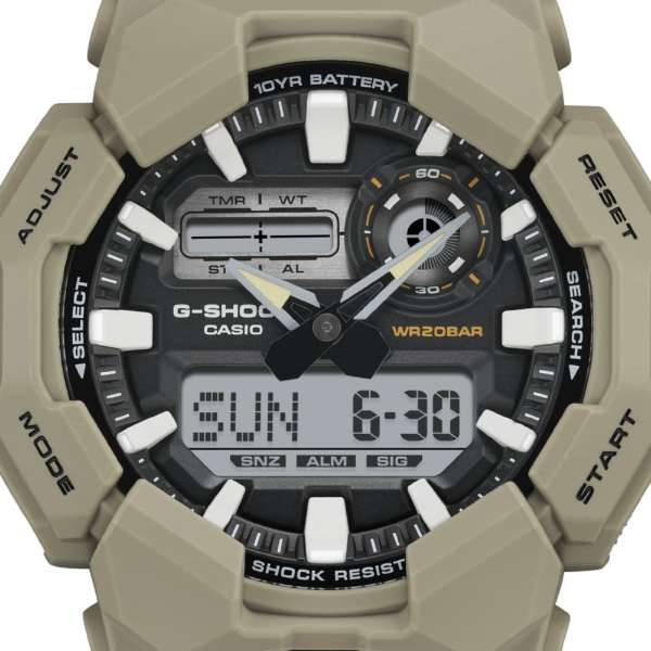 ANALOG-DIGITAL - GA-010 SERIES - GA-010-5AJF, Watches, animota