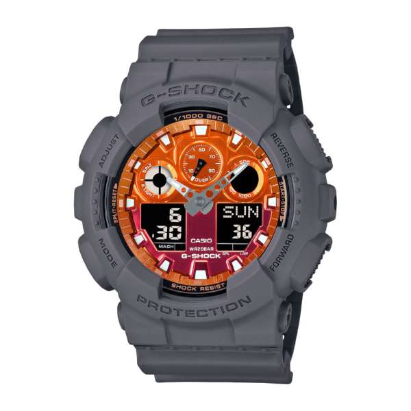ANALOG-DIGITAL - 100 SERIES - GA-100FL-8AJF, Watches, animota