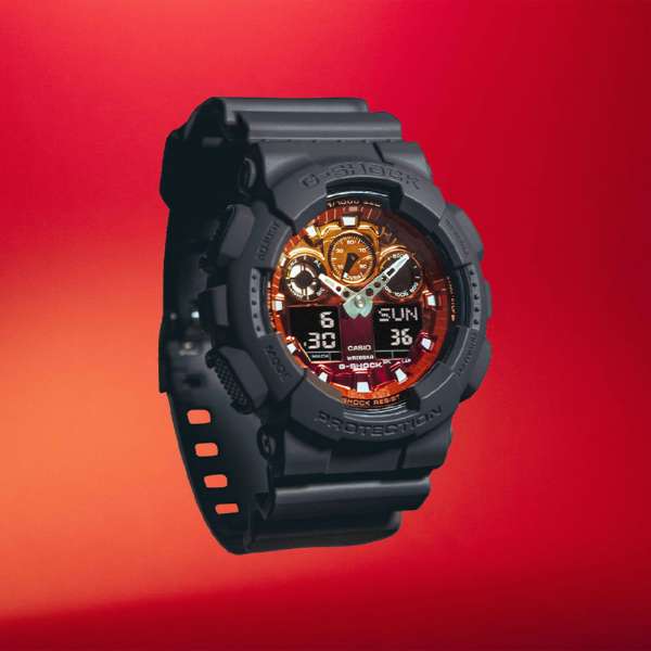 ANALOG-DIGITAL - 100 SERIES - GA-100FL-8AJF, Watches, animota