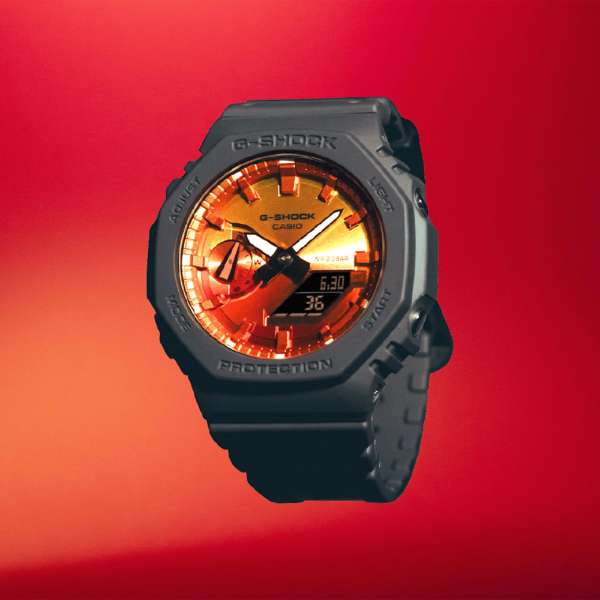 ANALOG-DIGITAL - 2100 Series - GA-2100FL-8AJF, Watches, animota