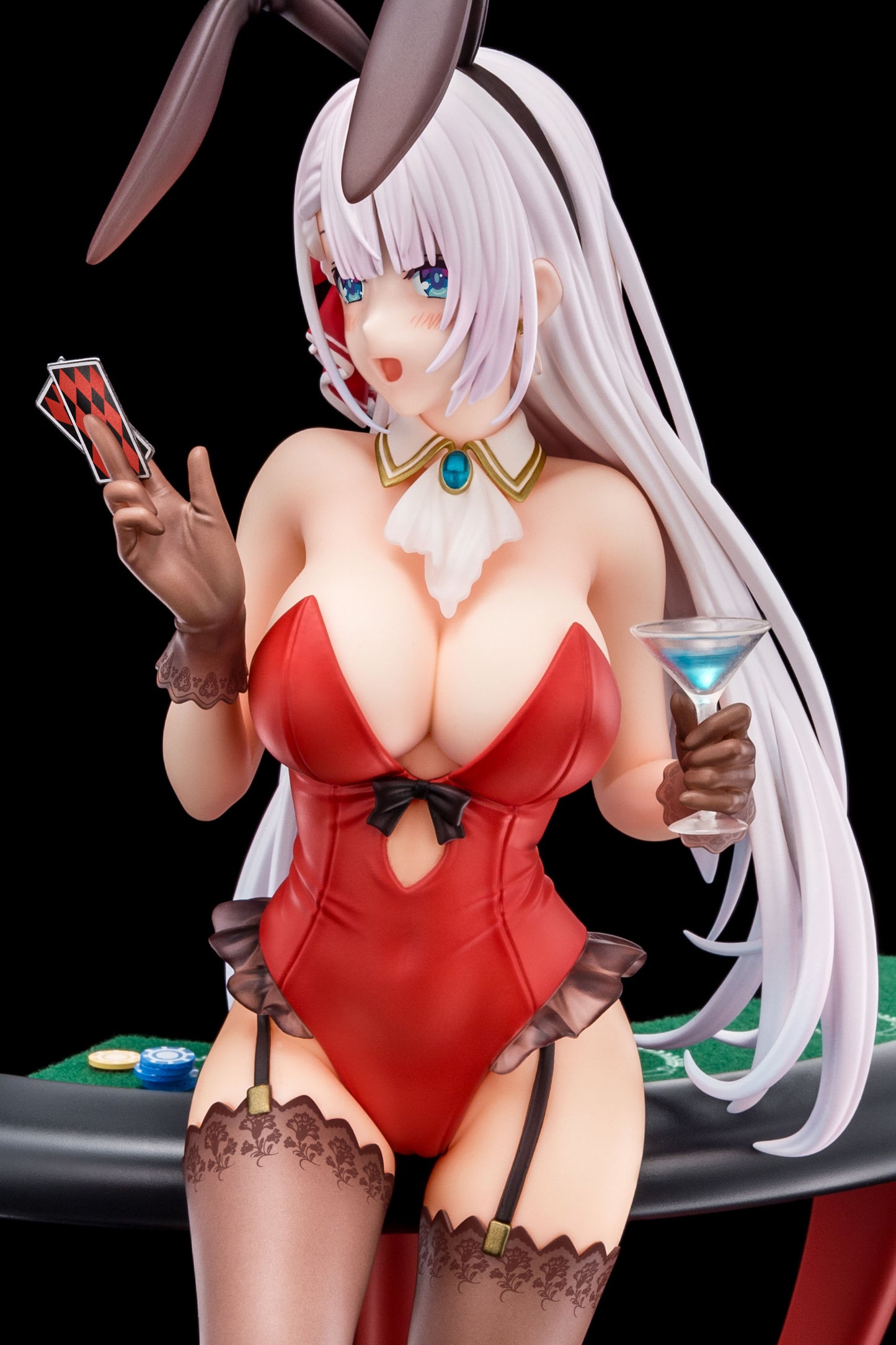 The Demon Sword Master of Excalibur Academy Riselia Ray Crystalia Crimson Bunny Figure with Nip Slip Gimmick System