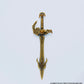 Dragon Quest Metallic Items Gallery Special Zenithian Sword & Zenithian Shield -40th Anniversary Ver.-