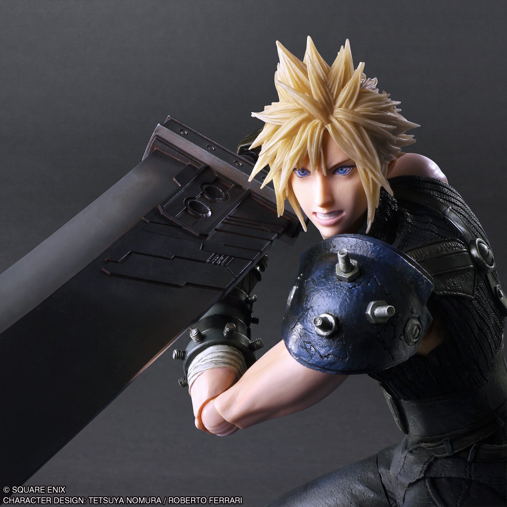 Final Fantasy VII Rebirth Play Arts Kai Cloud Strife, Action & Toy Figures, animota