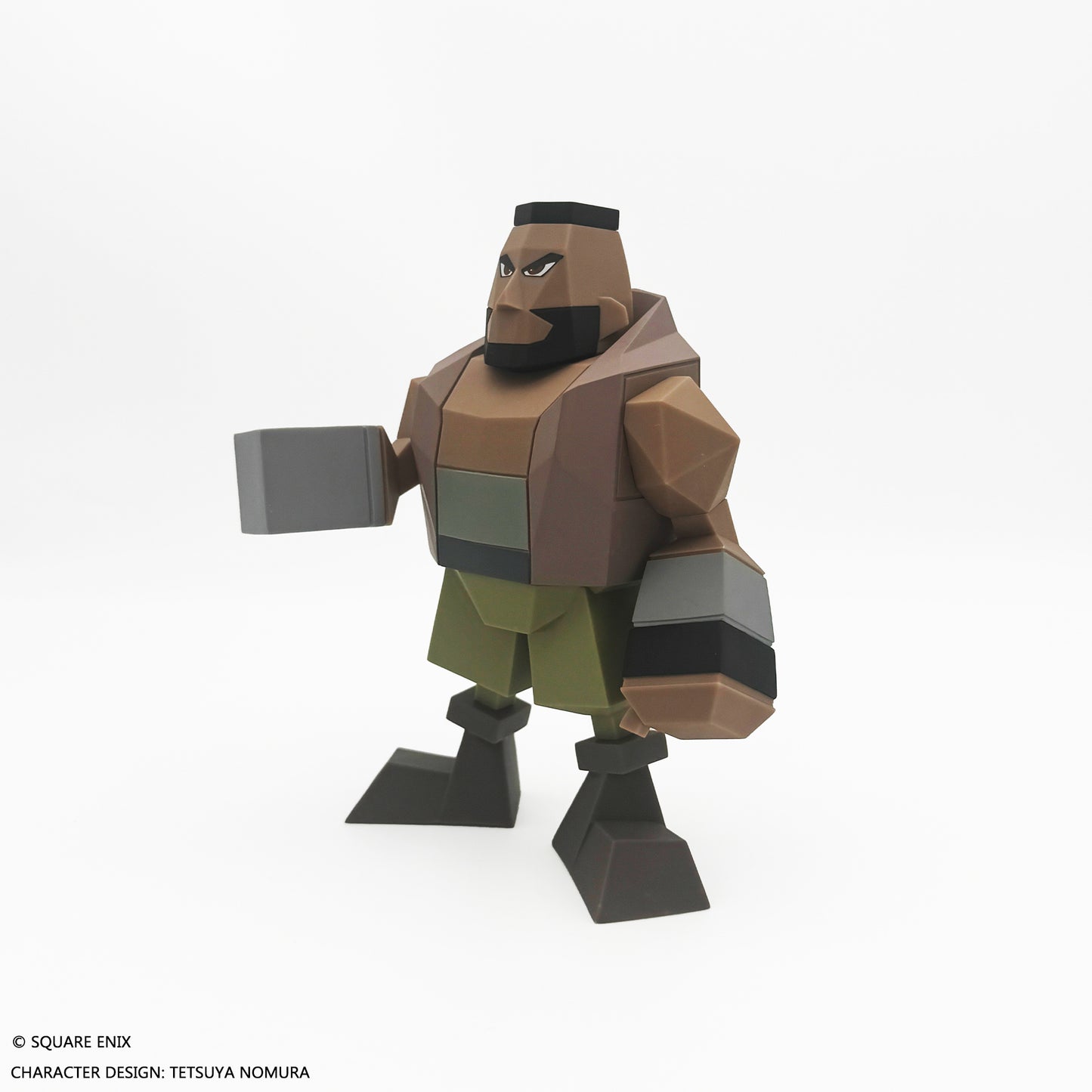 Final Fantasy VII Polygon Soft Vinyl Figure Barret Wallace