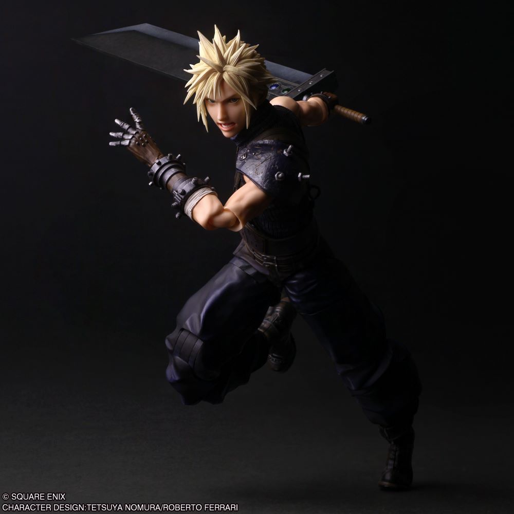 Final Fantasy VII Rebirth Play Arts Shin Cloud Strife