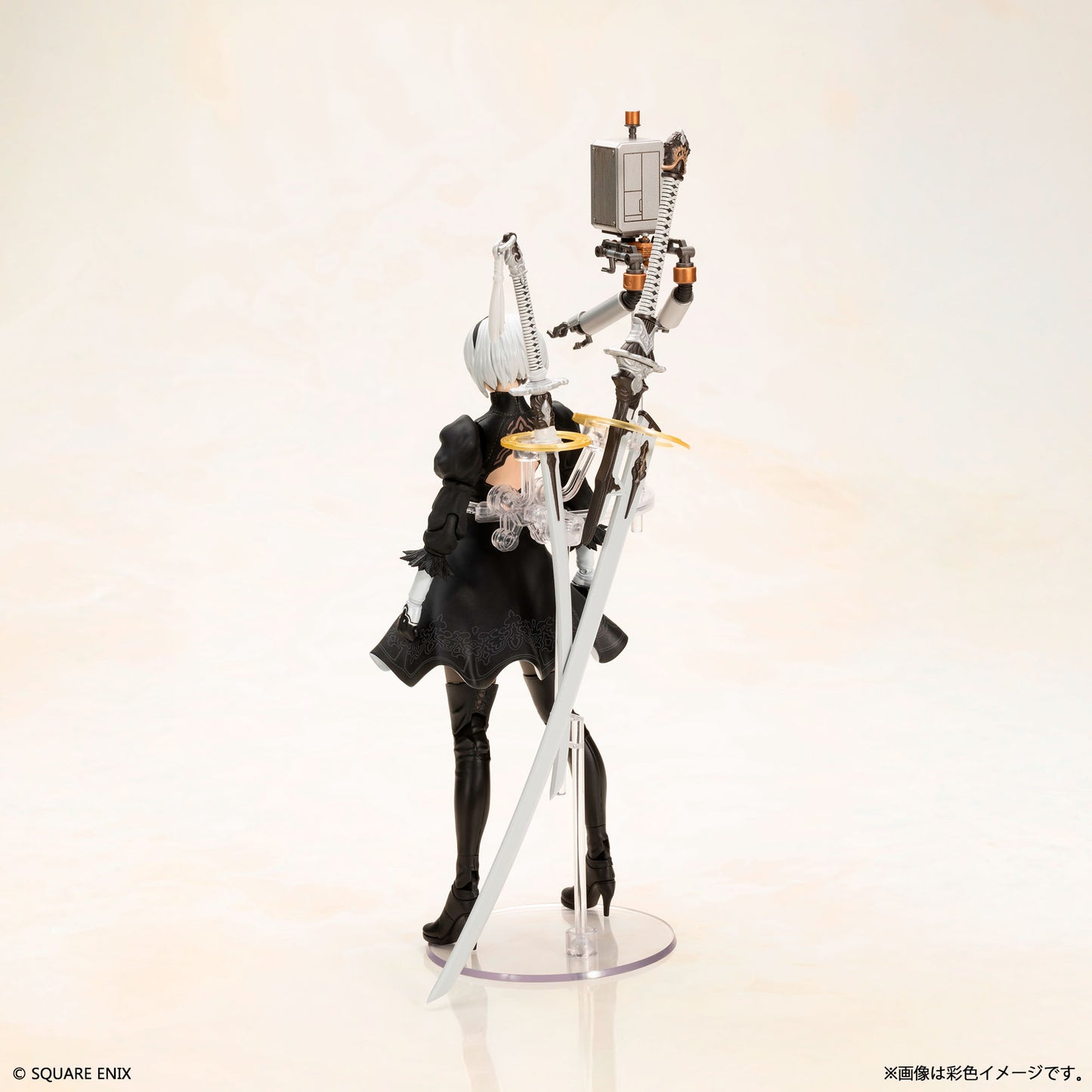 NieR:Automata Plastic Model Kit 2B (YoRHa No. 2 Type B), Action & Toy Figures, animota