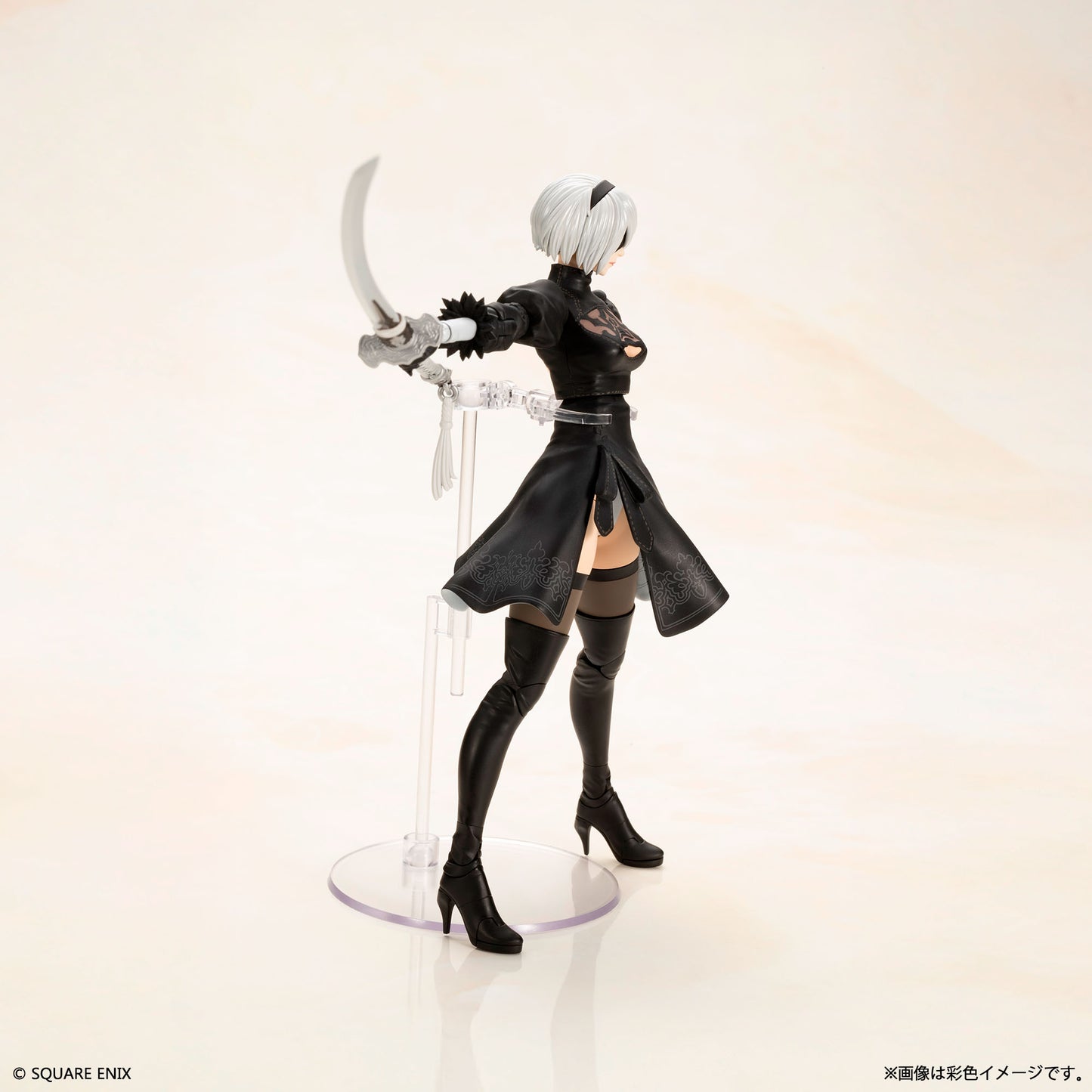 NieR:Automata Plastic Model Kit 2B (YoRHa No. 2 Type B), Action & Toy Figures, animota