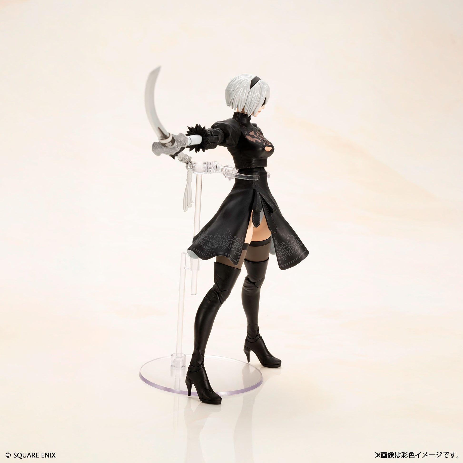 NieR:Automata Plastic Model Kit 2B (YoRHa No. 2 Type B), Action & Toy Figures, animota