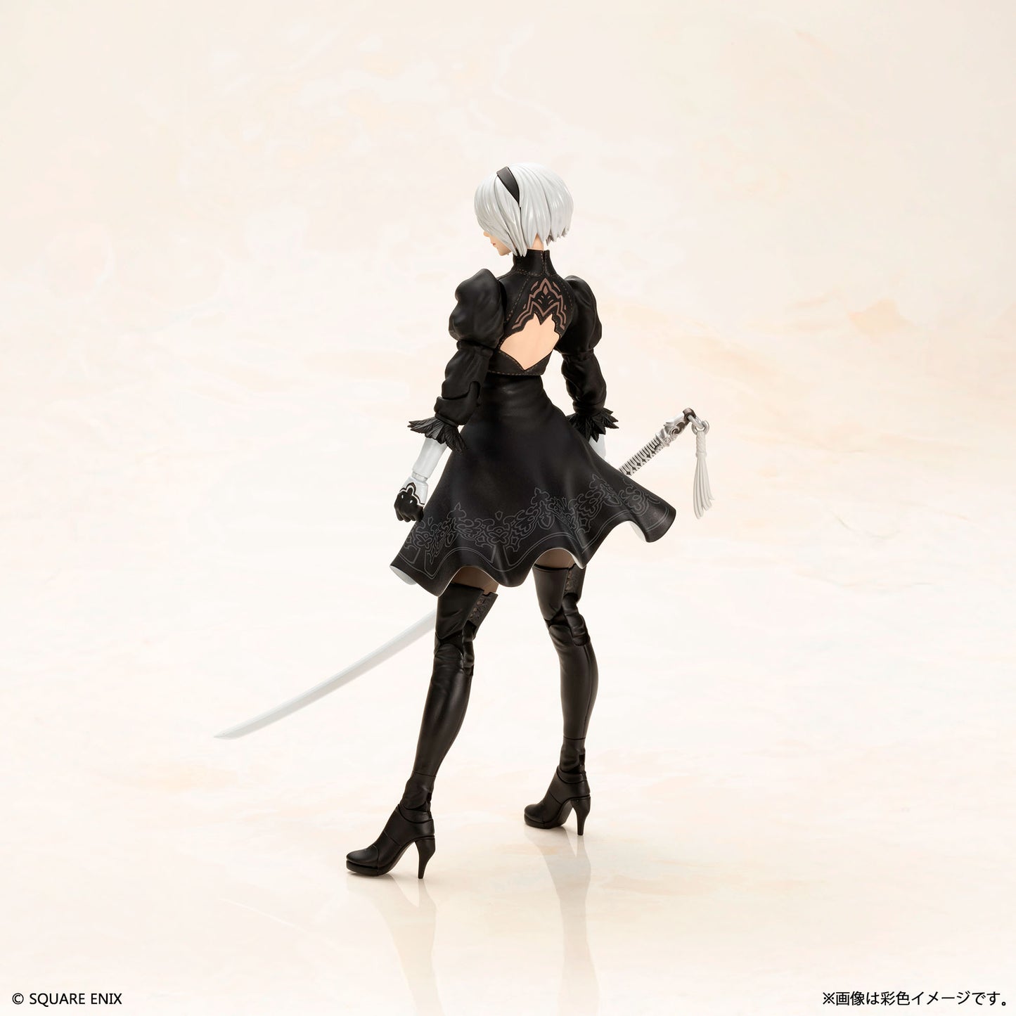 NieR:Automata Plastic Model Kit 2B (YoRHa No. 2 Type B), Action & Toy Figures, animota