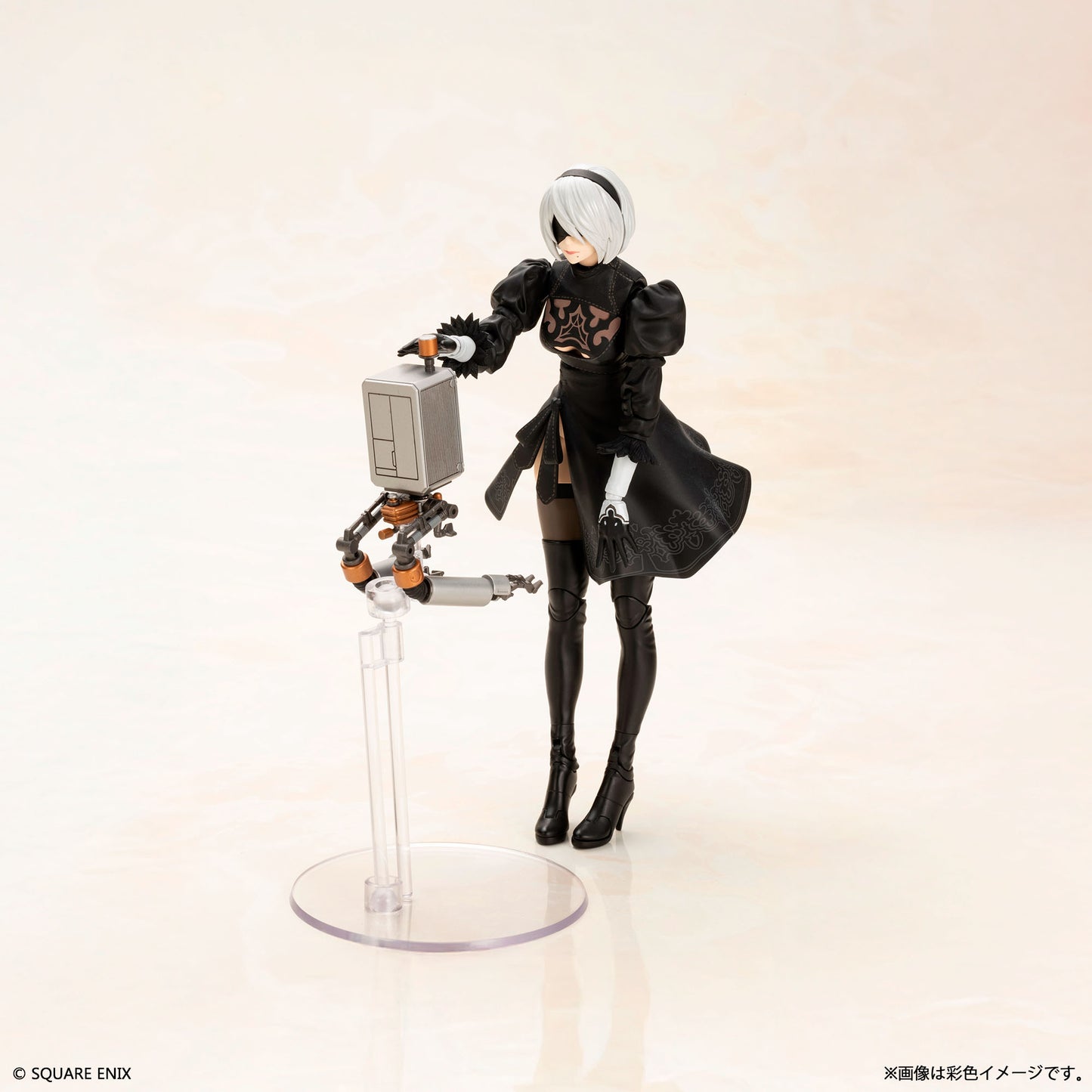 NieR:Automata Plastic Model Kit 2B (YoRHa No. 2 Type B), Action & Toy Figures, animota