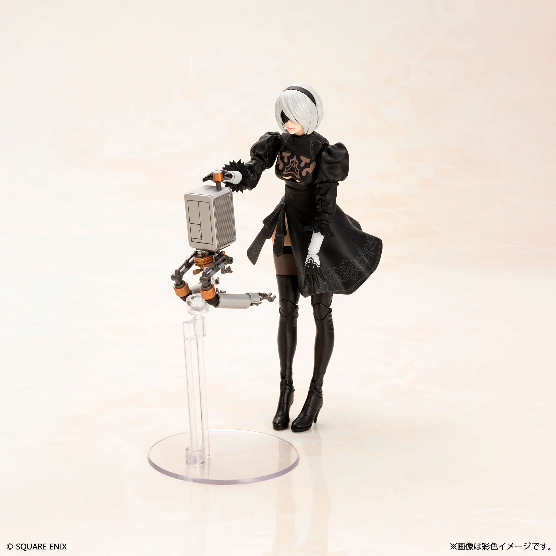 NieR:Automata Plastic Model Kit 2B (YoRHa No. 2 Type B), Action & Toy Figures, animota