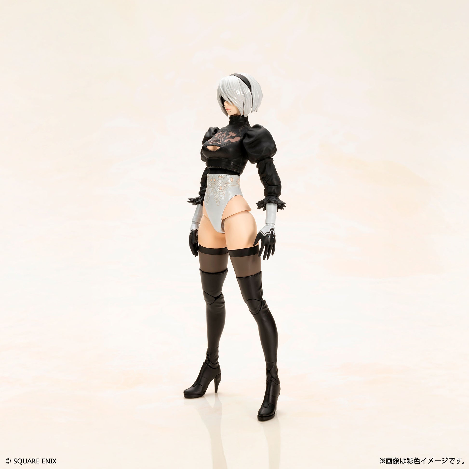 NieR:Automata Plastic Model Kit 2B (YoRHa No. 2 Type B), Action & Toy Figures, animota