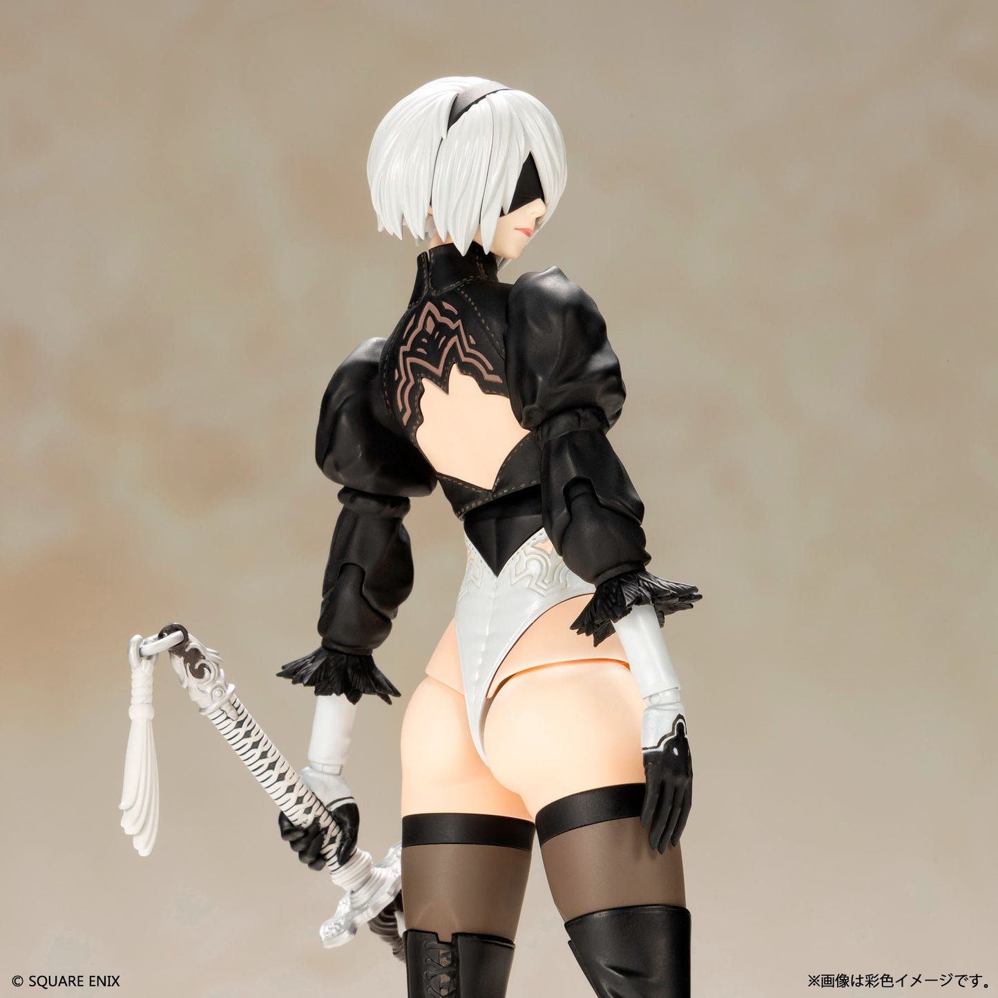 NieR:Automata Plastic Model Kit 2B (YoRHa No. 2 Type B), Action & Toy Figures, animota