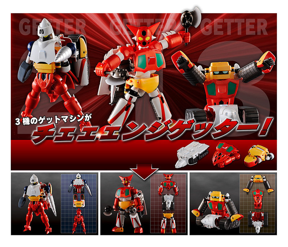 Getter Robo Dynamic Change Getter Robo