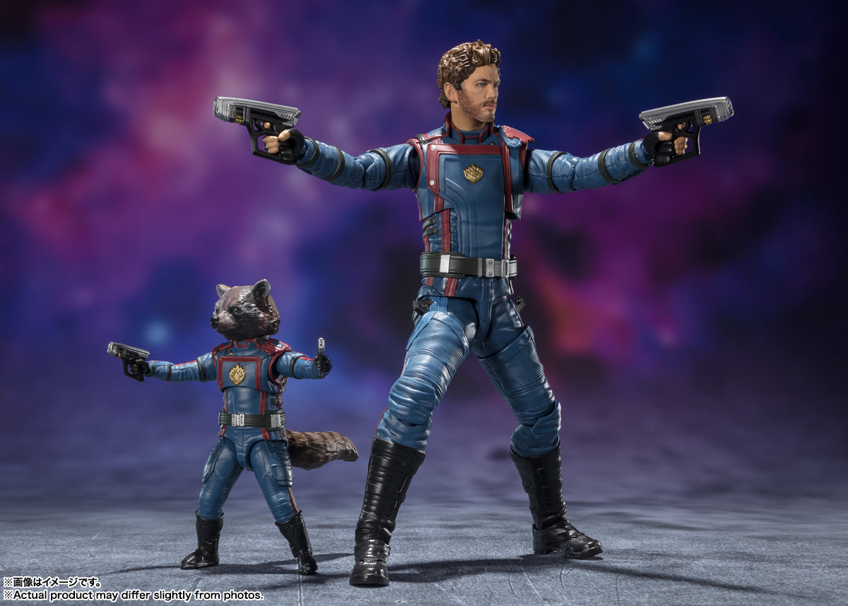 S.H.Figuarts "Guardians of the Galaxy Vol. 3" Star-Lord & Rocket Raccoon (Guardians of the Galaxy Vol. 3) | animota