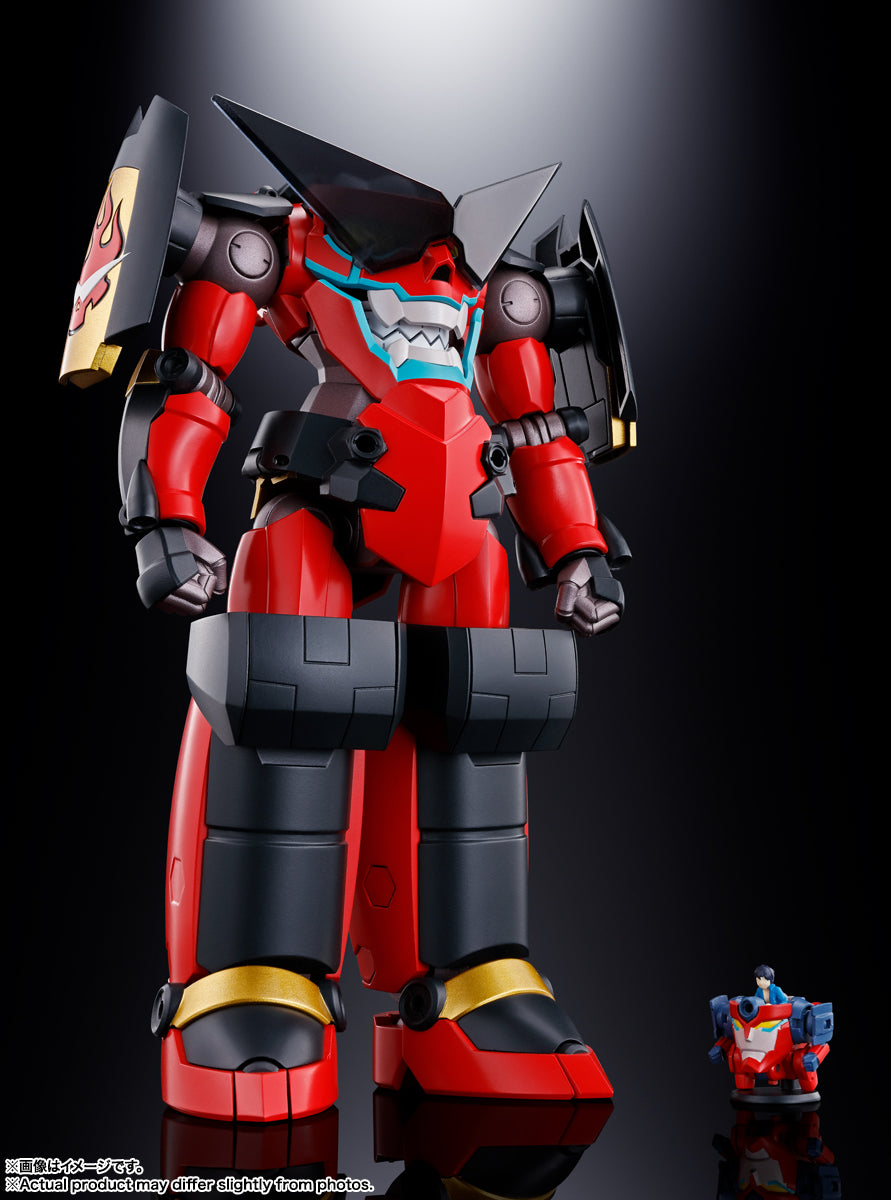 Soul of Chogokin "Tengen Toppa Gurren Lagann" GX-107 Completely Transformed Combined Gurren Lagann & Giant Rotation Giga Drill Set | animota