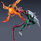 S.H.Monster Arts "Yu-Gi-Oh! Duel Monsters GX" Elemental HERO Flame Wingman, Action & Toy Figures, animota
