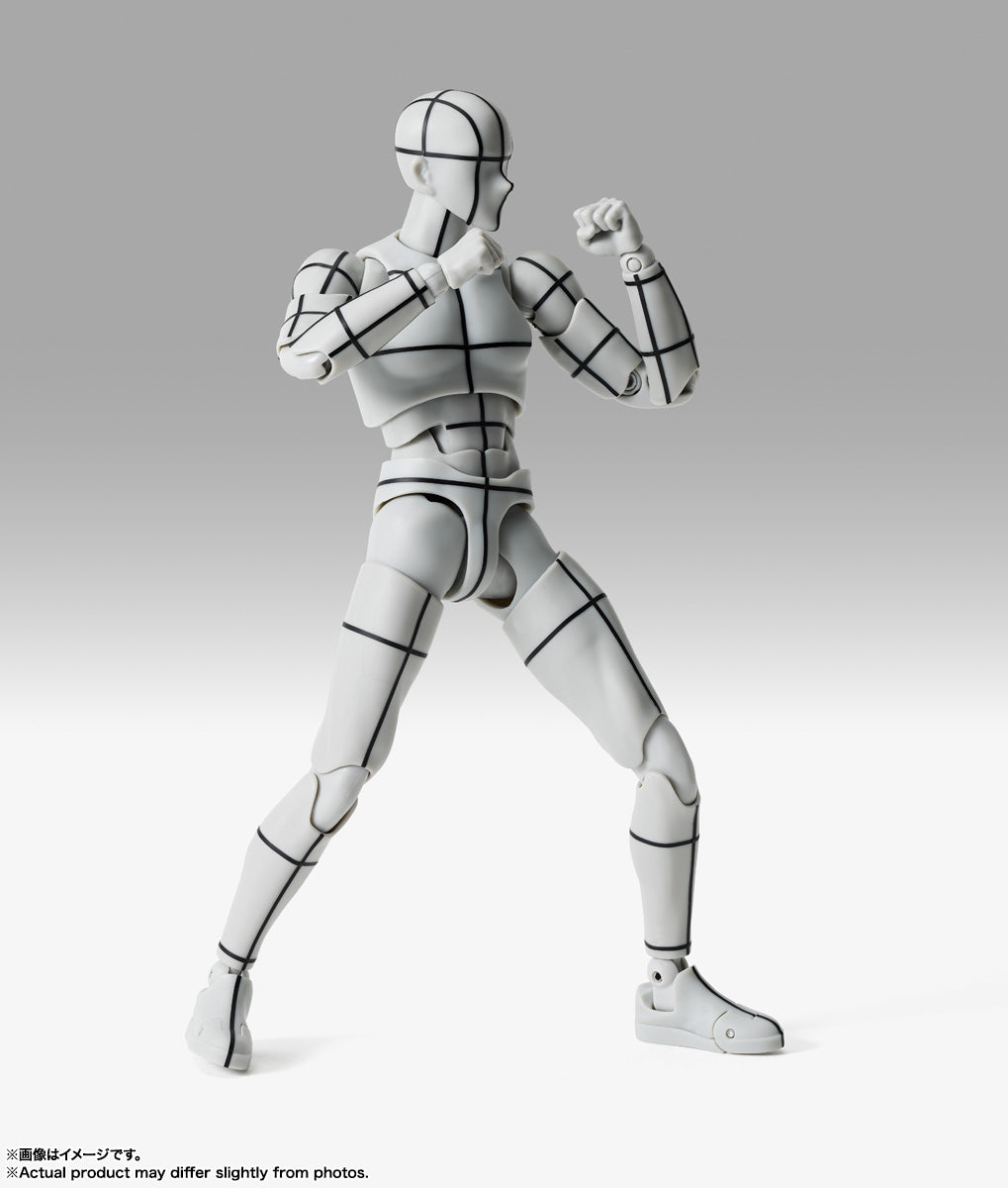 S.H.Figuarts Body-kun -Sports- Edition -Wire Frame- (Gray Color Ver.)