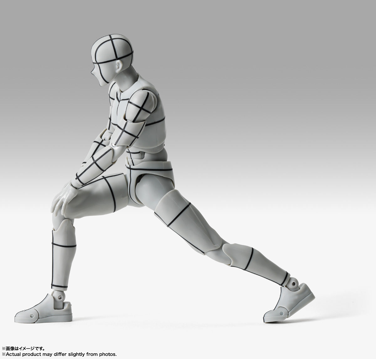 S.H.Figuarts Body-kun -Sports- Edition -Wire Frame- (Gray Color Ver.)